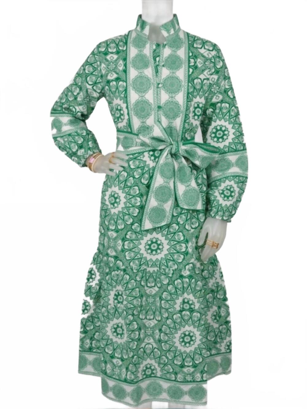 NEW HEART OF GRACE women's caroline maxi dress in evergreen court